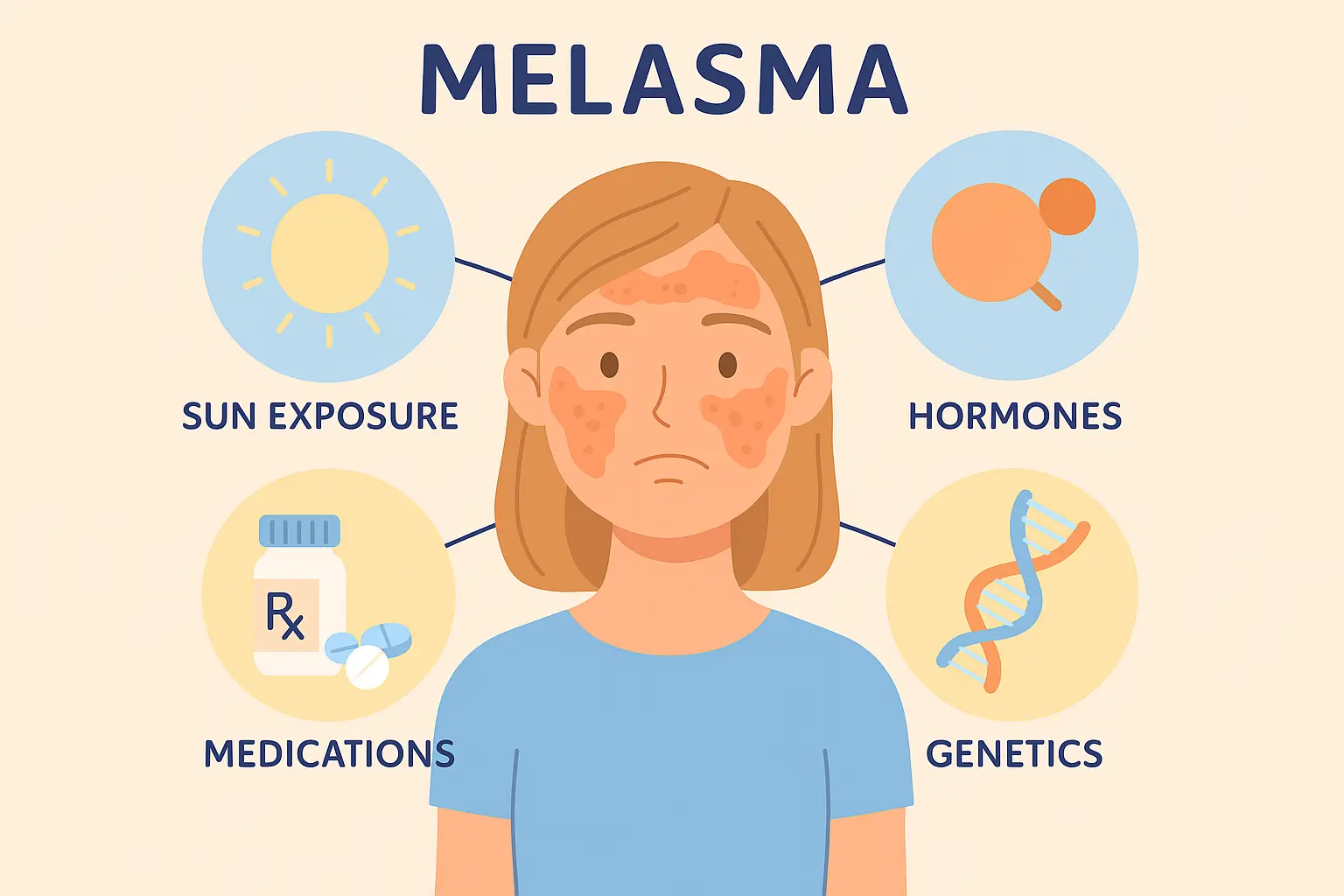 Causes of Melasma